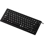 ELECOM �p���^�O���t��USB&PS/2�L�[�{�[�h ���{��87�L�[�~�h���L�[�{�[�h �u���b�N TK-UP87MPBK