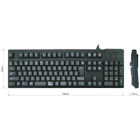�I�E���e�b�N 109���{�ꃁ�J�j�J���L�[�{�[�h �� �u���b�N OWL-KB109BM(B)