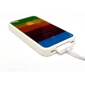 �yiPhone4S/4�p�z ���C���{�[�P�[�X (�z���C�g) �y�t���ی�t�B�����t���z