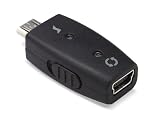Micro-USB�ϊ��A�_�v�^(mini USB B�^�C�v)(�ʐM�E�[�d�ؑփX�C�b�`�t��) HAMIBMCBSW