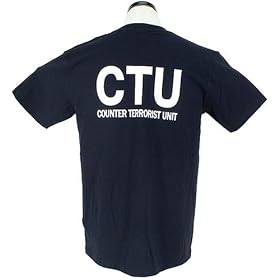 24 CTU-012 CTU LOGO T-SHIRTS BLACK L