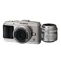OLYMPUS �}�C�N����� PEN E-P3 �c�C�������Y�L�b�g �V���o�[ E-P3 TKIT SLV