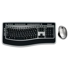 �}�C�N���\�t�g ���C�����X �L�[�{�[�h �}�E�X �Z�b�g Wireless Laser Desktop 6000 v3 XSA-00026