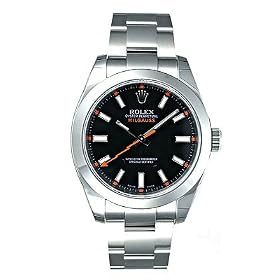 ROLEX �~���K�E�X 116400 �u���b�N [���s�A���i]