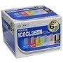 G&G EPSON IC6CL35�݊� 6�p�b�N(�u���b�N�E�C�G���[�E�}�[���^�E�V�A���E���C�g�}�[���^�E���C�g�V�A��) NIE-IC35-6PACK