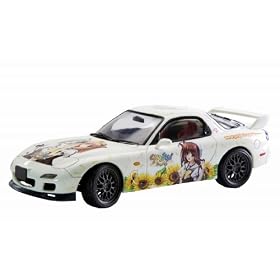 ����� de CAR~��! ! �V���[�Y K01 MAZDA RX-7 SHUFFLE! (1/24�X�P�[�� �L�����N�^�[�f�J�[���t�� �v���X�`�b�N�L�b�g)