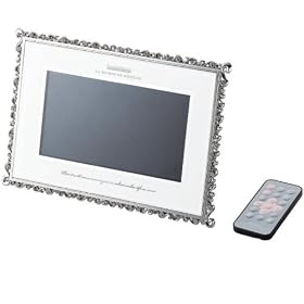 ELECOM �f�W�^���t�H�g�t���[�� �gLA MAISON DE MEMOIRE(���E���]���E�f���E�������[��)" �g�G�^�j�e�B���u" 7�C���`���C�h �𑜓x800�~480 �z���C�g DPF-D7WW10WH