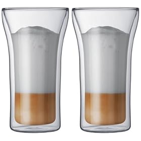 Bodum ASSAM �_�u���E�H�[���ۉ��O���X0.4L 2�Z�b�g 4547-10