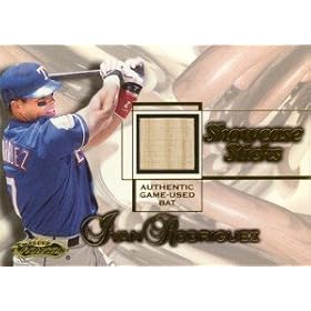 �C�o���E���h���Q�X�@Ivan Rodriguez 2001 Fleer Showcase Sticks Bat