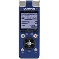 OLYMPUS ���j�APCM IC���R�[�_�[ DS-800 �u���[ 4GB microSD�X���b�g 3�}�C�N�V�X�e���u�g���X�~�b�N�v DS-800 BLU