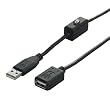 iBUFFALO USB�����P�[�u�� �X�C�b�`�t�G�R�^�C�v 0.5m �u���b�N BSUAAS05BK