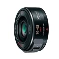 Panasonic �f�W�^���J�����I�v�V���� �}�C�N���t�H�[�T�[�Y�V�X�e���p���������Y X�����Y �d���Y�[�� LUMIX G X VARIO PZ 14-42mm/F3.5-5.6 ASPH./POWER O.I.S. �u���b�N H-PS14042-K