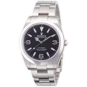 [�����b�N�X]ROLEX �G�N�X�v���[���[�P �u���b�N������ �A���r�A�C���f�b�N�X SS �r���v Ref.214270 �����Y �y���s�A���i�z