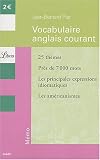 [Book] Vocabulaire anglais courant