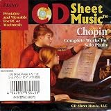  CD Sheet Music ショパン ピアノ作品集
