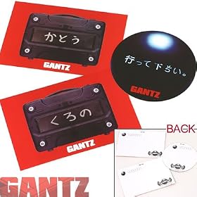 �f��uGANTZ(�K���c)�v�|�X�g�J�[�h3���Z�b�g