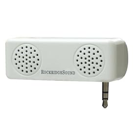ROCKRIDGESOUND iPod Video�p mini�X�s�[�J�[ �z���C�g ISP-01W