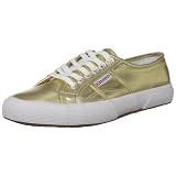 Superga Unisex 2750 Cotmetu Gold Lace Up Trainers GS002HG0U 3.5 UK