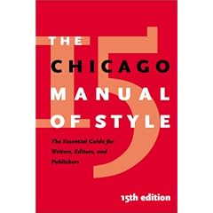 The Chicago Manual of Style