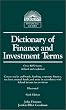 Dictionary of Finance and Investment Terms (Barron's Business Dictionaries)