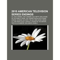 2010 American Television Series Endings: The Tonight Show with Conan O'Brien, the Jay Leno Show, M S Sabe El Diablo, Ecw, Nip-Tuck