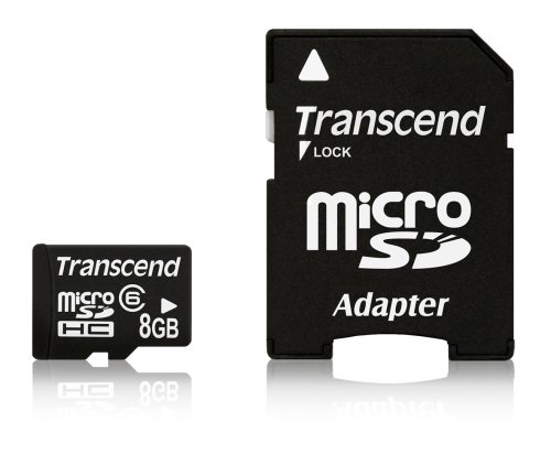 Transcend microSDHC�J�[�h 8GB Class6 �i�v�ۏ� TS8GUSDHC6 �g�����Z���h�E�W���p�� (46���̊��z) 2,280
