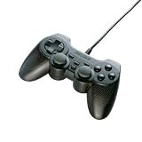 iBUFFALO USB�Q�[���p�b�h 12�{�^�� �f�W�A�i�Ή� �U��/�A�ˋ@�\ �u���b�N BSGP1203BK�o�b�t�@���[�ɂ��