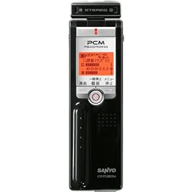 SANYO �f�W�^���{�C�X���R�[�_�[ ICR-PS380RM(K)