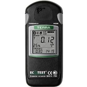 ECOTEST MKS-05 with Bluetooth channel TERRA Pro�@�K�C�K�[�J�E���^�[�@���˔\�����
