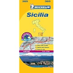 Michelin Map Italy: Sicilia 365 (Michelin Regional Maps)