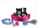  Giochi Preziosi - 6259 - Kitty in My Pocket - Bijoux - Maman + 3 Mini Châtons + Accessoires