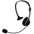 Logitec iPhone �X�}�[�g�t�H���Ή� Bluetooth �{�C�X�`���b�g�p�w�b�h�Z�b�g �u���b�N LBT-PCVM01BK