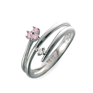 【クリックで詳細表示】バースデーコレクション (バースデーコレクション) ホワイトゴールドピンキーリング 7.0号 KG-111111-00141-10