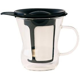 HARIO �����J�b�v�e�B�[���[�J�[ 200ml �u���b�N OTM-1B