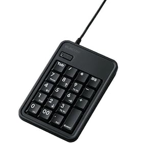 ELECOM USB �R���p�N�g�e���L�[�{�[�h(�u���b�N) TK-TCM003BK