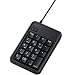 ELECOM USB �R���p�N�g�e���L�[�{�[�h(�u���b�N) TK-TCM003BK