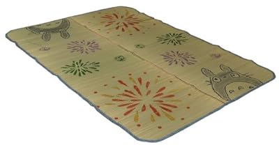 純国産 となりのトトロ い草ラグ 『はなび』 140×200