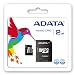 ADATA MicroSD �������[�J�[�h 2GB Speedy+1Adapter AUSD2GZ-RA1