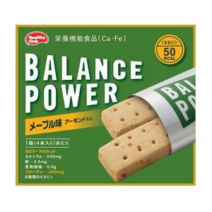 【クリックで詳細表示】バランスパワー メープル味(アーモンド入り) 2袋(4本)