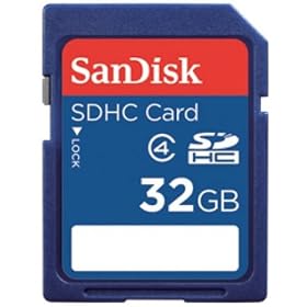 SanDisk SDHC�J�[�h 32GB Class4 SDSDB-032G-J95A