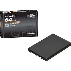 �V�[�E�G�t�E�f�[�̔� 6Gbps�Ή� 2.5inch SSD MicronC-300�̗p 64GB CSSD-S6M64NMQ