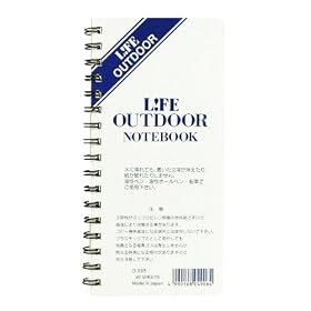 ���C�t �A�E�g�h�A �m�[�g�u�b�N (OUTDOOR NOTEBOOK) �蒠�^ 0995