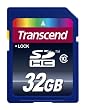 Transcend SDHC�J�[�h 32GB Class10 �i�v�ۏ� [�t���X�g���[�V�����t���[�p�b�P�[�W (FFP)] TS32GSDHC10E