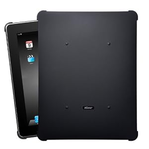 XGear iPad用スナップオン保護カバー BLACK-OUT for iPad IPD-RUB-BLK