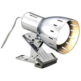 【クリックで詳細表示】ヤザワ クリップライト クローム CRG5CH