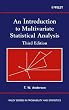 An Introduction to Multivariate Statistical Analysis (Wiley Series in Probability and Statistics)