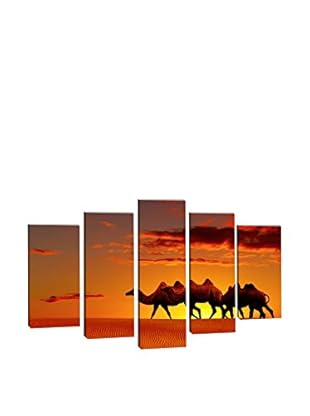 Canvas Leinwandbild 5 tlg. Set