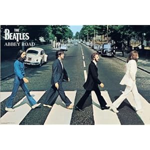 【クリックで詳細表示】ビートルズ アビーロードAbby Road ジャケット ポスター大判