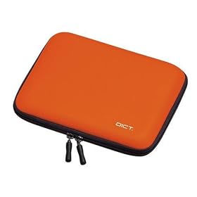 ELECOM EVA�f�ޓd�q�����Z�~�n�[�h�P�[�X (����153*22*113) �I�����W DJC-006DR