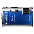 OLYMPUS �h���f�W�^���J���� TOUGH TG-610 �u���[ 5m�h�� 1.5m�ϗ����Ռ� -10���ϒቷ 1400����f 3D�t�H�g�@�\ Eye-Fi�J�[�h�Ή� TG-610 BLU